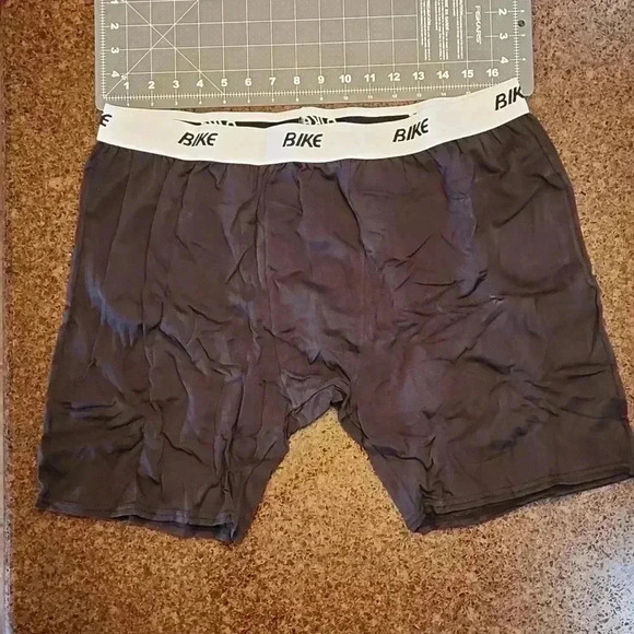 Bike Adult boxer no fly #7131 black XXL - Picture 1 of 7